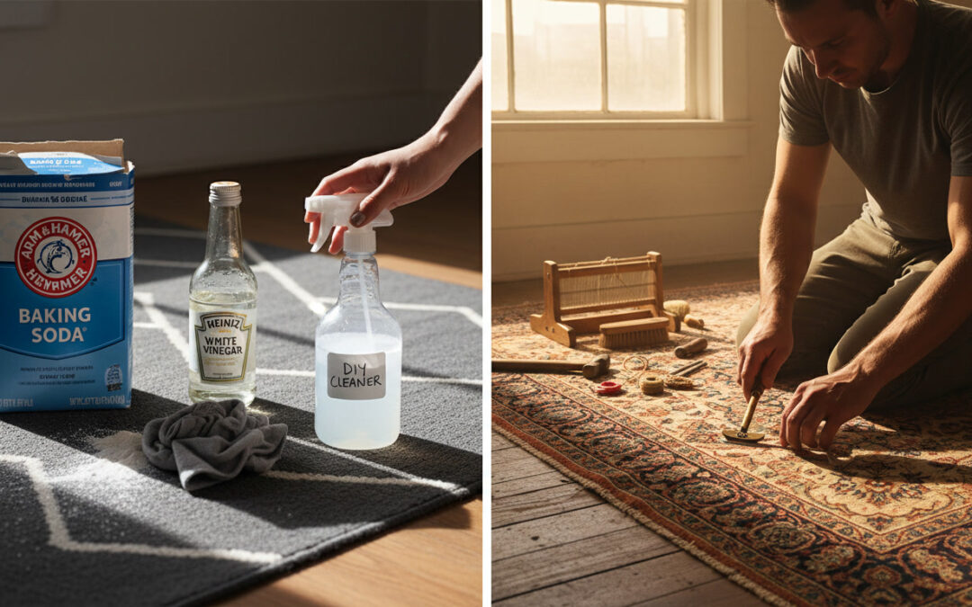 Recettes maison ou nettoyage professionnel :que choisir pour votre tapis ?