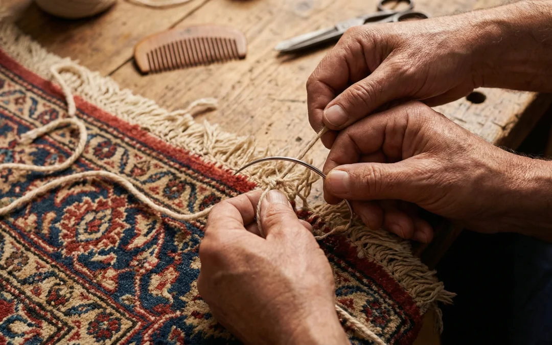 Restauration de Tapis Ancien : Comment Redonner Vie à une Pièce de Valeur sans la Dénaturer