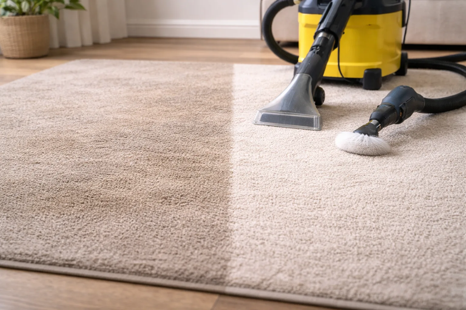 Comparaison entre nettoyage de tapis maison et nettoyage professionnel