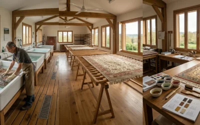 Tapis Persan ou Oriental dans les Yvelines : Pourquoi Confier Votre Pièce à un Artisan Spécialisé Plutôt qu&rsquo;à un Nettoyeur Généraliste