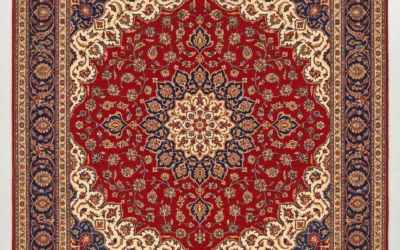 Avant / après : restauration d&rsquo;un tapis de laine dans une maison bourgeoise des Yvelines